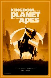 Kingdom of the Planet of the Apes Early Access Screening Poster